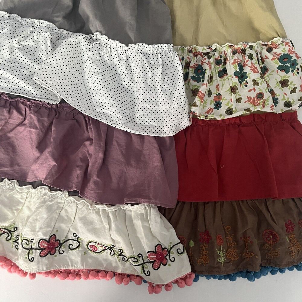 Set of 2 Bohemian Aprons‎ Colorful Fun